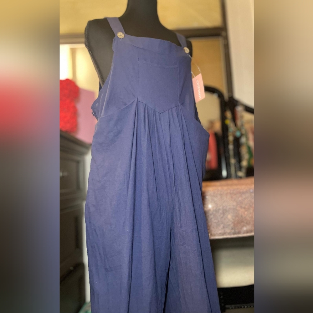 Elegant Navy Jumpsuit
